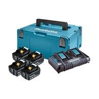 ZESTAW ZASIL.18V BL1860Bx4+DC18RD+MACPAK 3 XXXXX