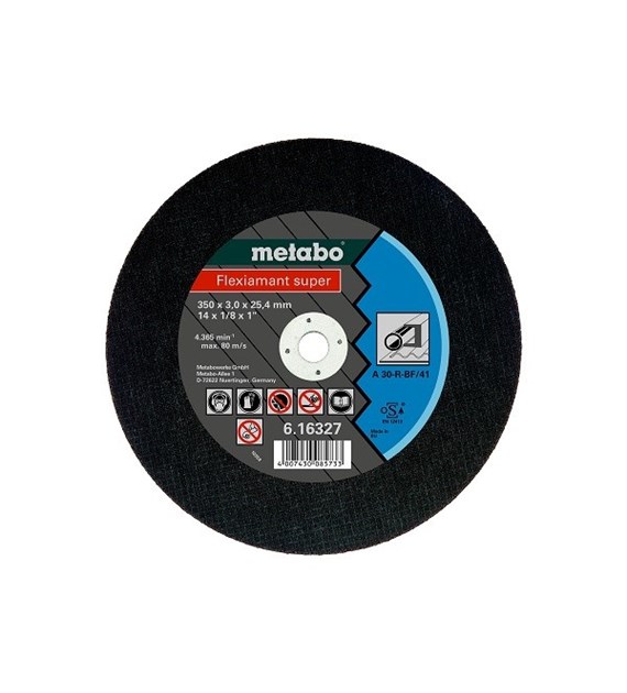 TARCZA TNACA FLEXIAMANT SUPER A 30-R 350X3,0X25,4 MM DO STALI